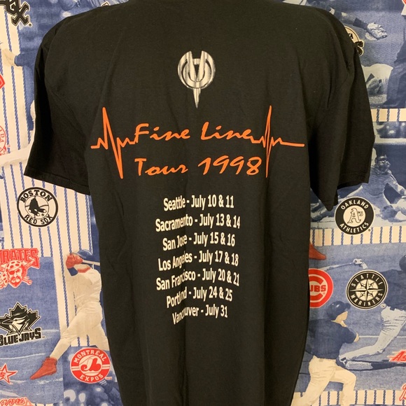 Shirts Vintage Vicious Circle 1998 Fine Line Tour Tshirt Poshmark